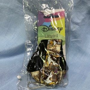 Disney Beauty and The Beast Belle Lanyard NEW
